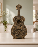 Western-Gitarre – 08 handbemalt bronze