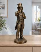 Uncle Sam – 08 handbemalt bronze
