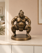 Sumo-Ringer - 08-handbemalt-bronze