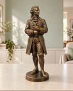Mozart – 08 handbemalt bronze