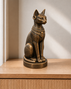 Bastet – 08 handbemalt bronze