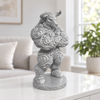 Minotaurus Ornament - Silber gedruckt Wohnzimmer
