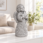 Christkind Ornament - Silber gedruckt Wohnzimmer