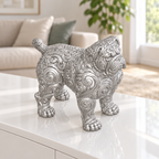 Boerboel Ornament - Silber gedruckt Wohnzimmer