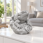 Bartagame Ornament - Silber gedruckt Wohnzimmer