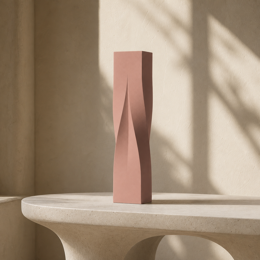 Twist Vase – Skulpturale Trockenblumenvase FehnFactory