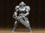 4 Mech-Samurai – Cyberpunk Krieger Figuren-Set FehnFactory