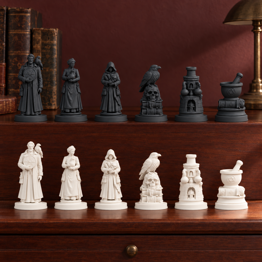Dark Academia – Alchemie – 11_schwarz_weiss_gedruckt