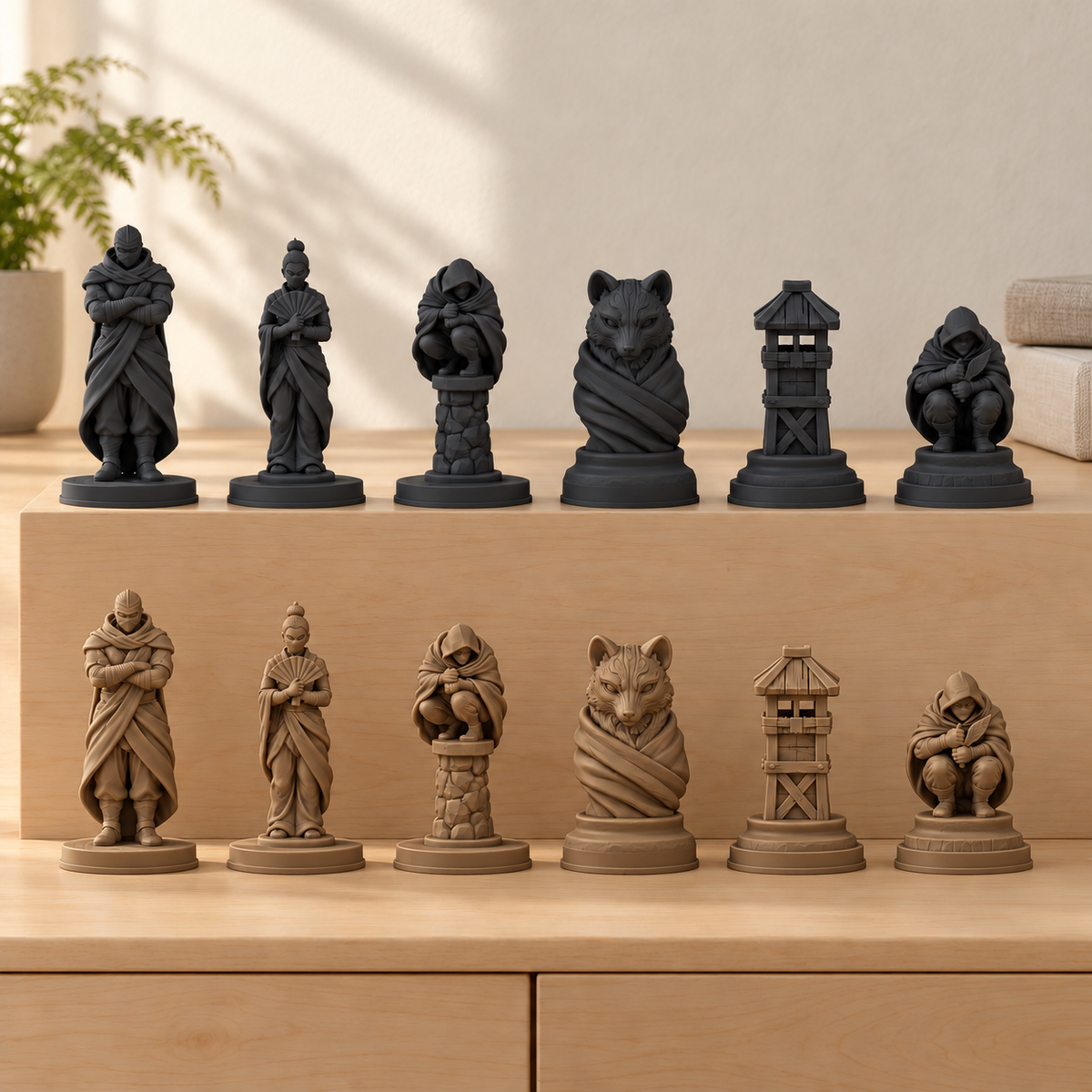 Ninja – 12_schwarz_bronze_gedruckt