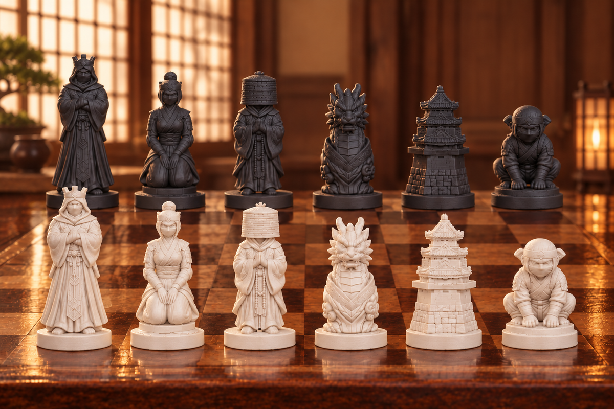 Ninja-Clan Schachset – Titelbild