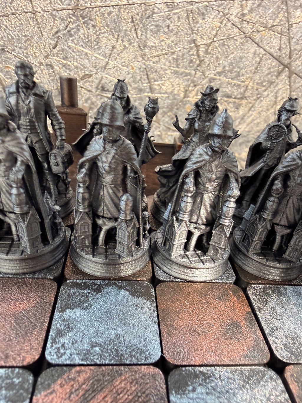 Sherlock Schachset 2. Edition handbemalt