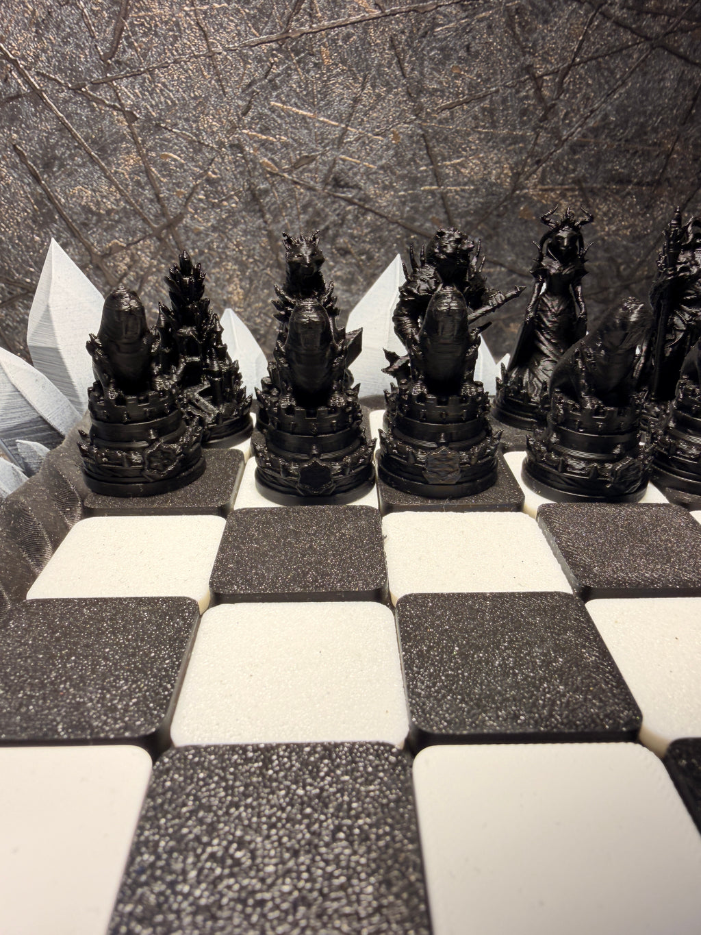 Meeresungeheuer Schachset – Sea Monster Chess Set (3D-Druck)