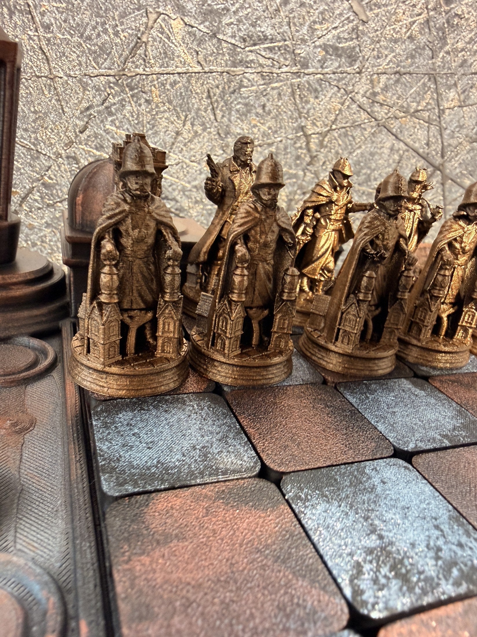 Sherlock Schachset 2. Edition handbemalt