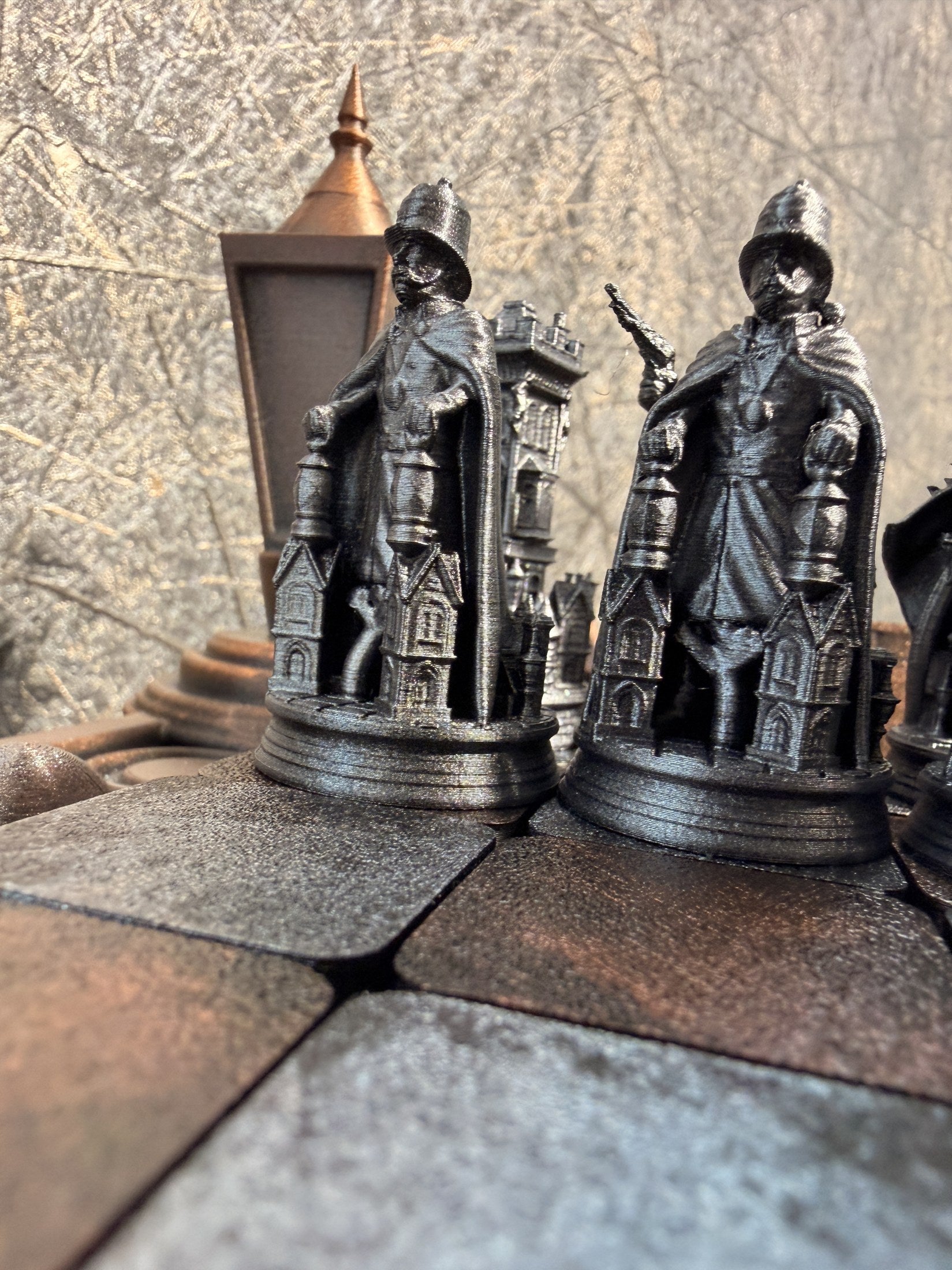 Sherlock Schachset 2. Edition handbemalt
