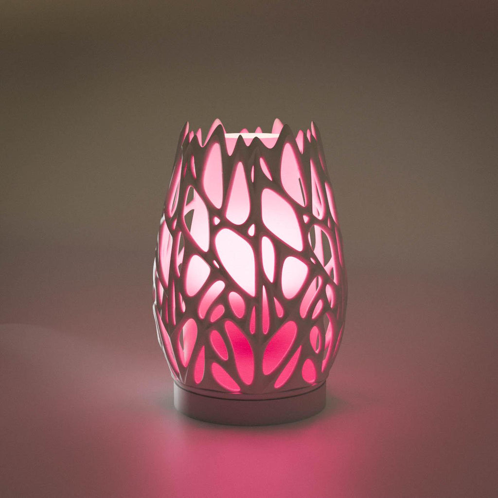Drachenlampe – Handgefertigte Tischlampe im organischen Design – Stimmungsvolle Beleuchtung – Farbe wählbar. Nachttischlampe Fehn-factory.de