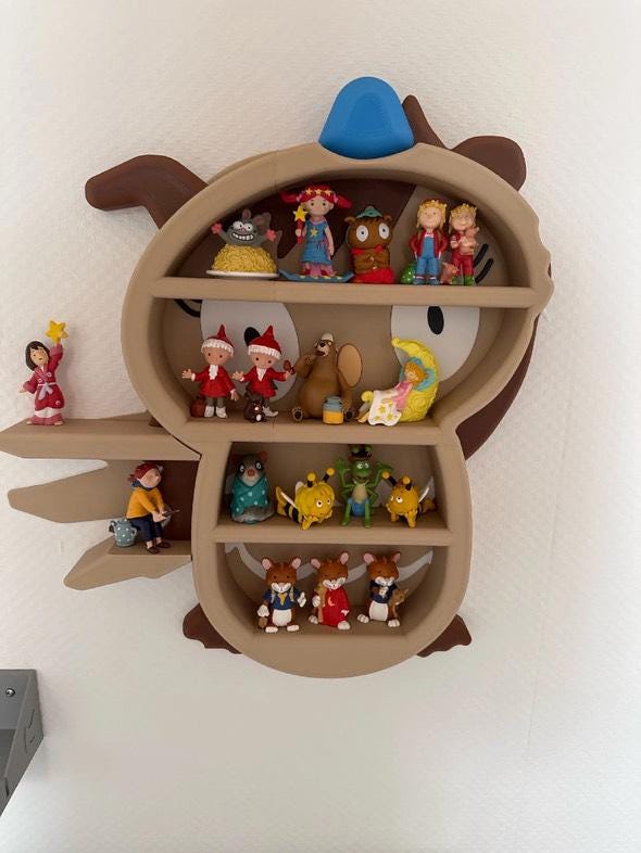 Tonie Regal – 3D Druck Figurenregal für Tonies | Verschiedene Motive Fehn-factory.de