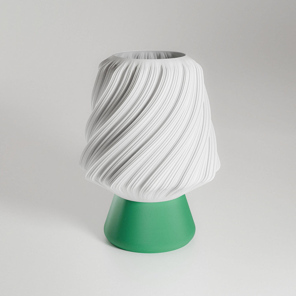 Bruma Lampe Moderne Designer Tischlampe, Farbwahl Lampenschirm Nachttischlampe Wohnzimmer Geschenkidee Fehn-factory.de