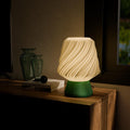 Bruma Lampe Moderne Designer Tischlampe, Farbwahl Lampenschirm Nachttischlampe Wohnzimmer Geschenkidee Fehn-factory.de