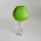 Enoki  Lampe Designer Tischlampe Spirallampenschirm Organische Basis E27 Nachttischlampe Modern Wohnzimmer Geschenkidee.Frei Farbwahl Fehn-factory.de