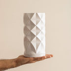 Tischlampe & Nachttischlampe – Diamonds Lampshade | Moderne Wohndeko, Designerlampe mit Fuß, E27 Fehn-factory.de