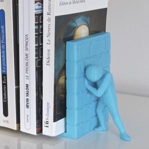 Buchstütze „PERGAMON D“ – Moderne Bücherstütze im Architektur-Design | Stilvolle Regal-Deko & Geschenkidee für Bücherliebhaber | Wohndeko. Fehn-factory.de