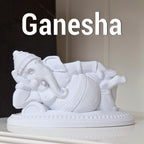 Ganesha Statue – Dekorative spirituelle Figur | Moderne Wohndeko & spirituelles Geschenk Fehn-factory.de