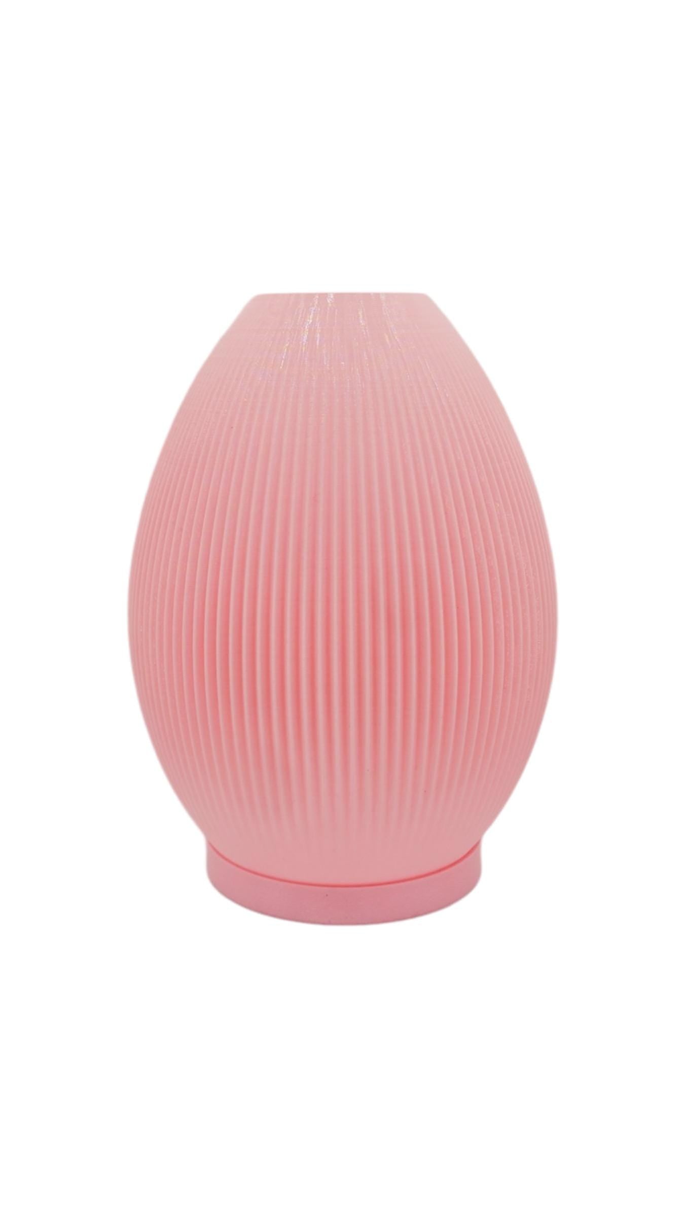 Flame Lampe – 3D Druck Tischlampe 170x230 mm – Handgefertigt aus PLA – Farbe wählbar – Modernes Design / Nachttischlampe / Tischlampe Fehn-factory.de