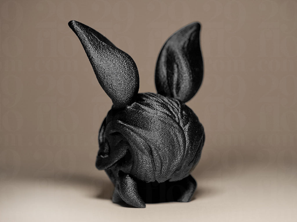 Skull Bunny Figurine – Schädel Hase Dekofigur in Schwarz | Halloween & Gothic Dekoration Fehn-factory.de