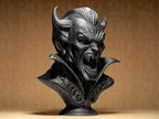 Dracula Bust – Vampir Büste Figur | Gothic & Halloween Deko | Zum Selbst Bemalen (116×101×150 mm) Fehn-factory.de