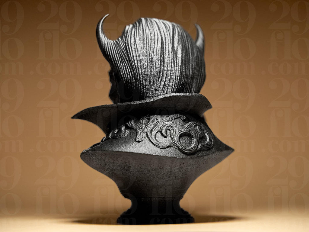 Dracula Bust – Vampir Büste Figur | Gothic & Halloween Deko | Zum Selbst Bemalen (116×101×150 mm) Fehn-factory.de