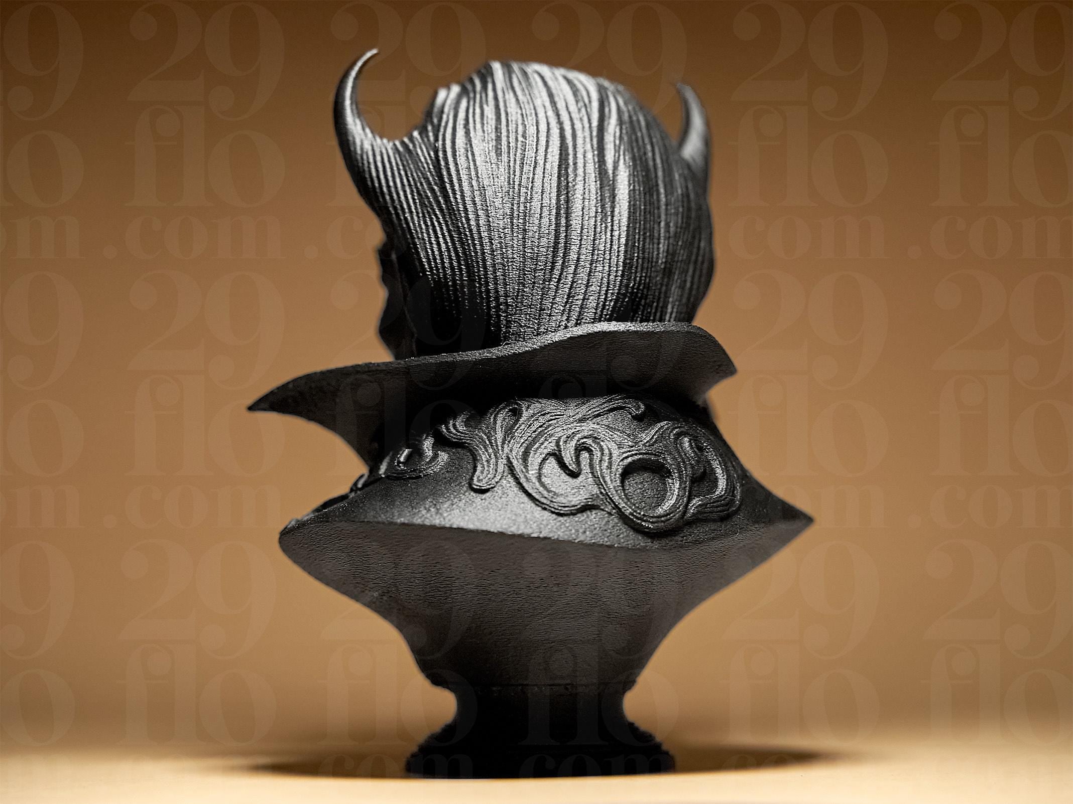 Dracula Bust – Vampir Büste Figur | Gothic & Halloween Deko | Zum Selbst Bemalen (116×101×150 mm) Fehn-factory.de