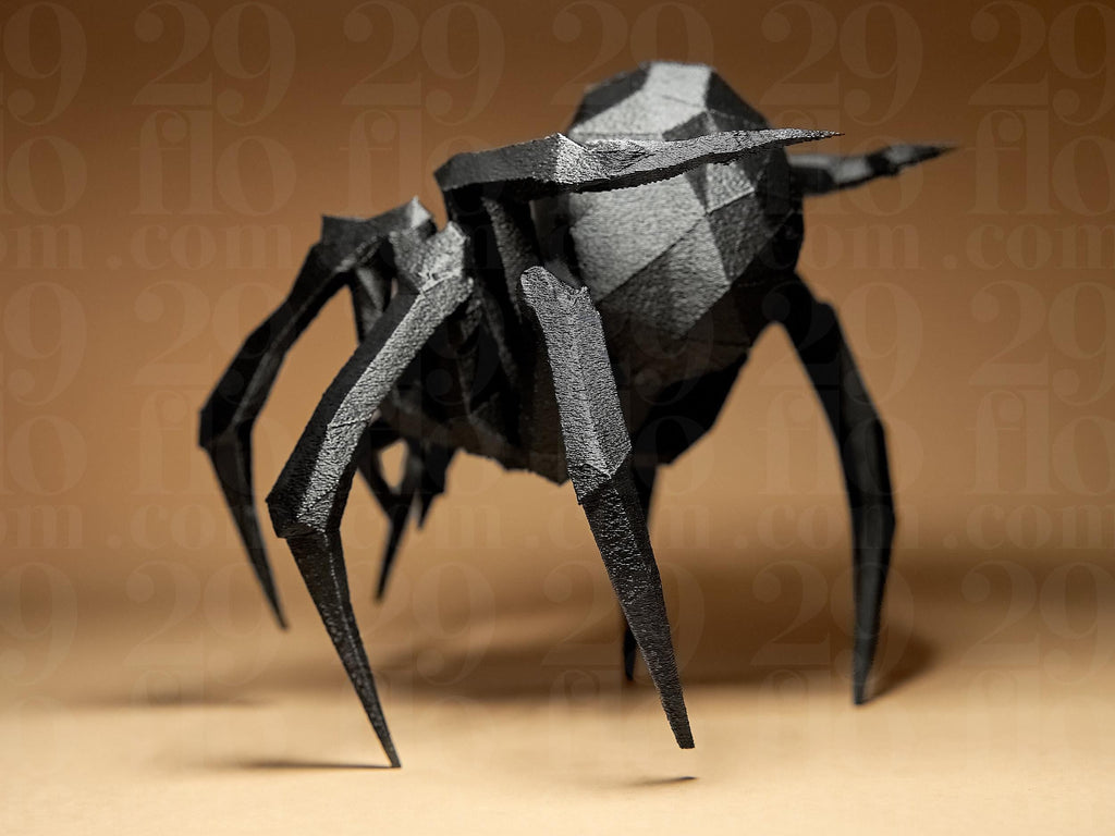 Geometric Spider Figurine – moderne Spinnen Deko für Halloween & stylisches Grusel-Design Fehn-factory.de