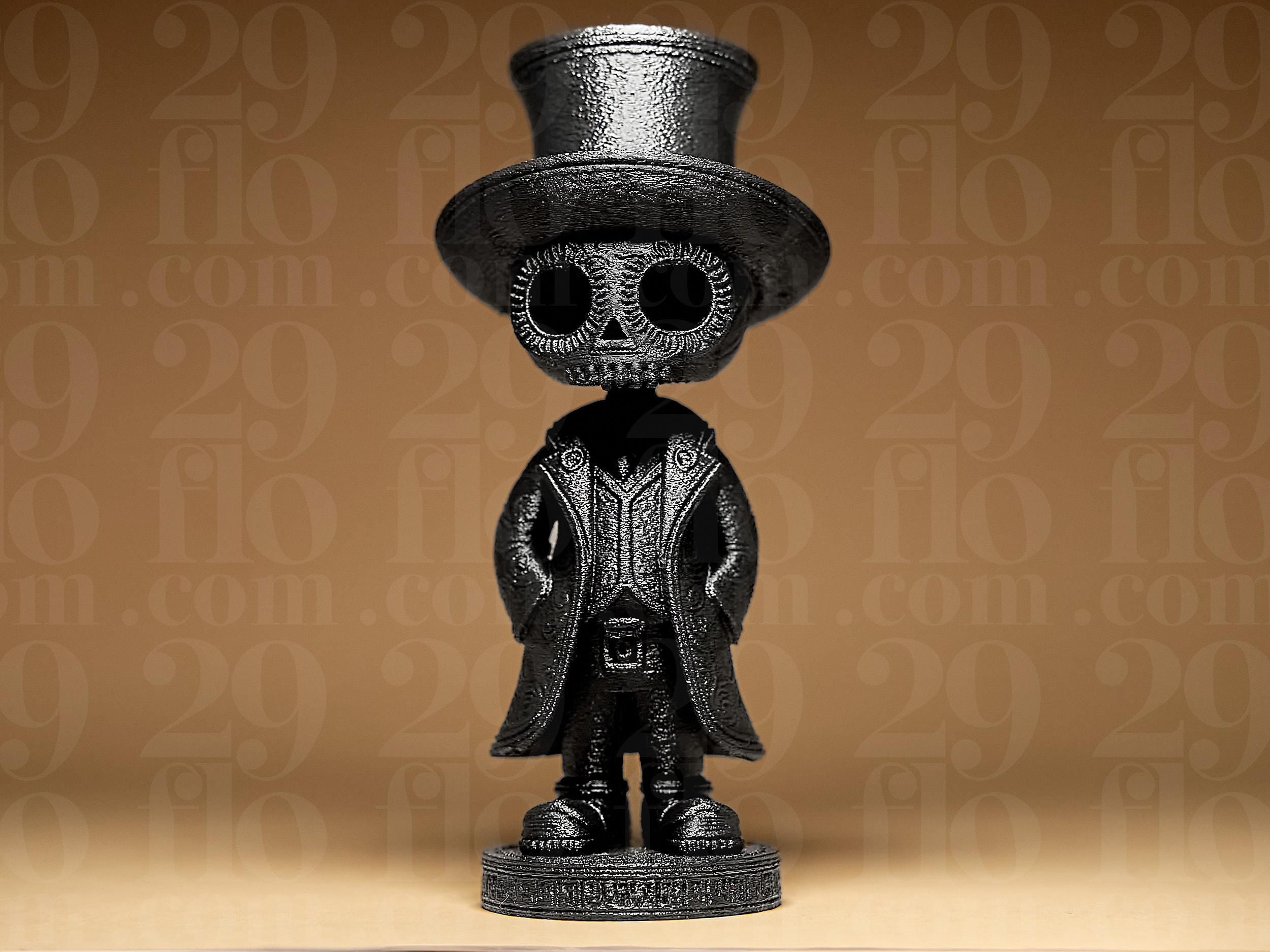 Dia Dos Muertos Man Figurine – elegante Skull Figur im mexikanischen Stil für Halloween & moderne Deko Fehn-factory.de