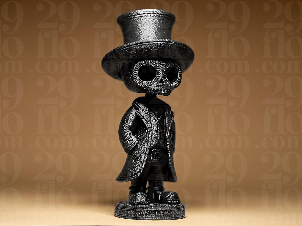 Dia Dos Muertos Man Figurine – elegante Skull Figur im mexikanischen Stil für Halloween & moderne Deko Fehn-factory.de