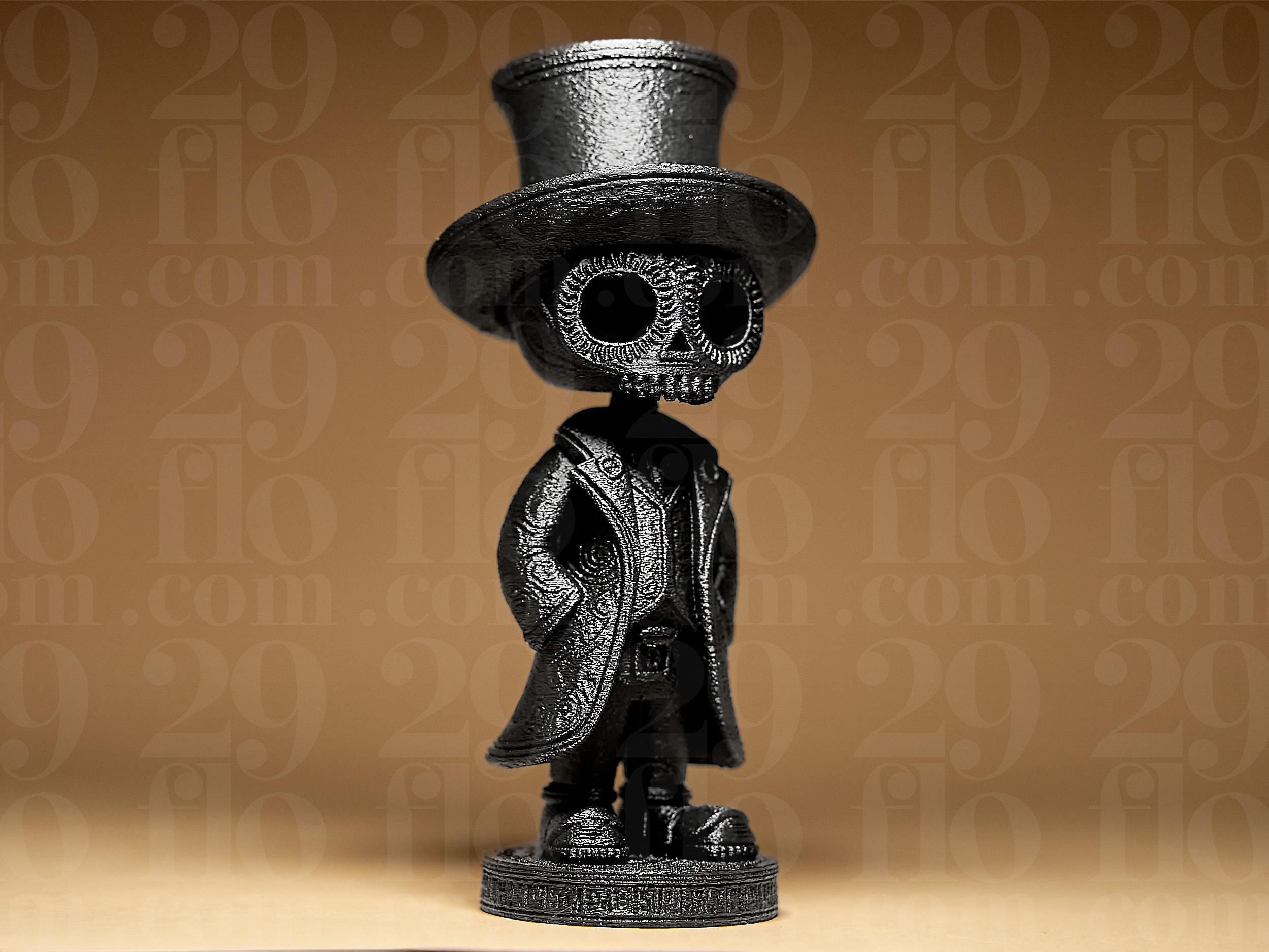 Dia Dos Muertos Man Figurine – elegante Skull Figur im mexikanischen Stil für Halloween & moderne Deko Fehn-factory.de