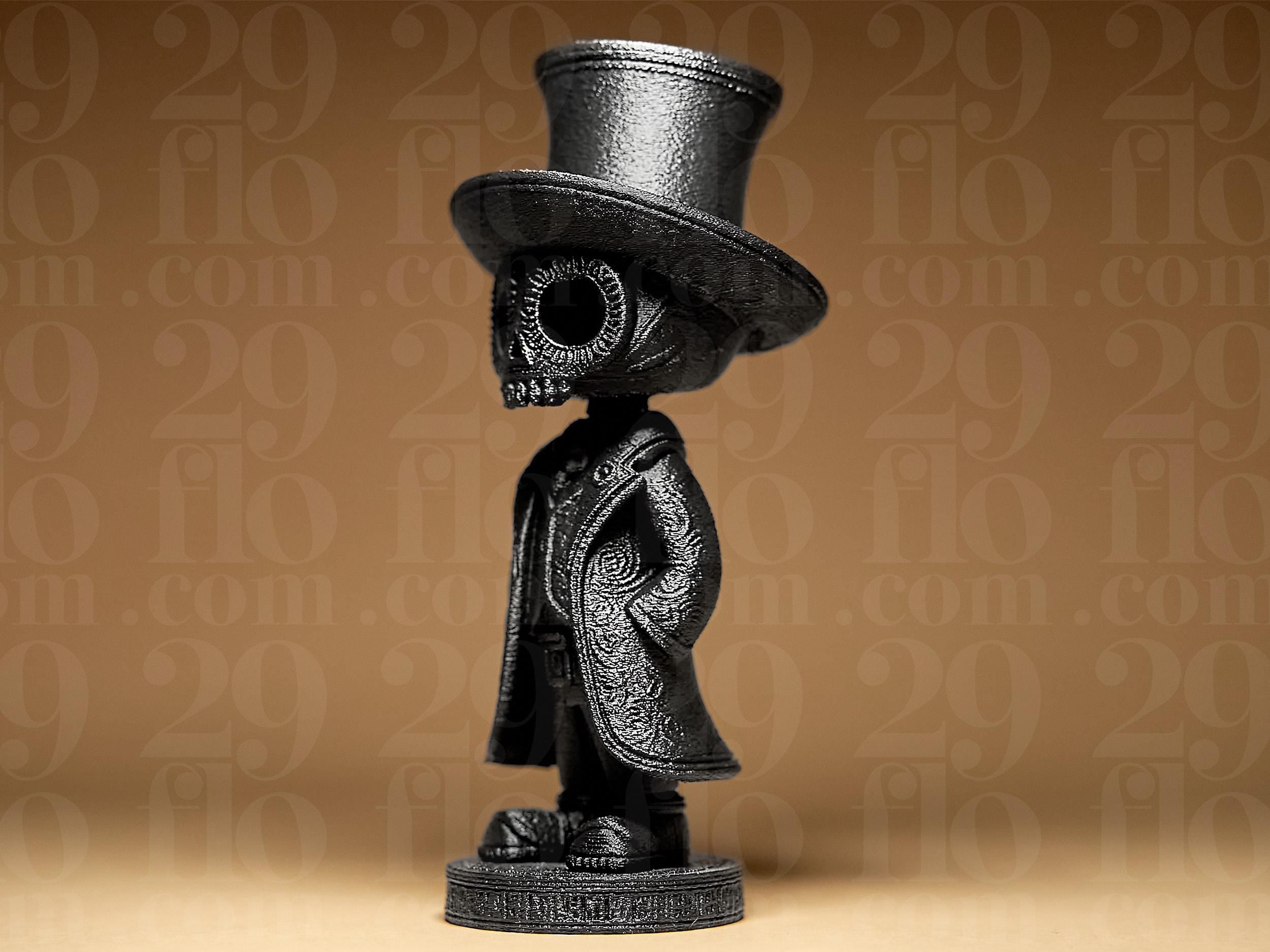 Dia Dos Muertos Man Figurine – elegante Skull Figur im mexikanischen Stil für Halloween & moderne Deko Fehn-factory.de