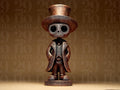 Dia Dos Muertos Man Figurine – elegante Skull Figur im mexikanischen Stil für Halloween & moderne Deko Fehn-factory.de
