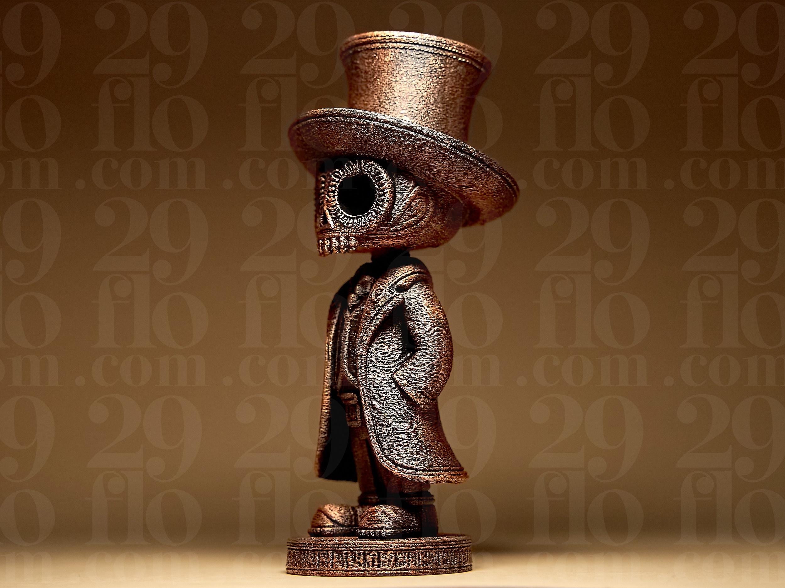 Dia Dos Muertos Man Figurine – elegante Skull Figur im mexikanischen Stil für Halloween & moderne Deko Fehn-factory.de