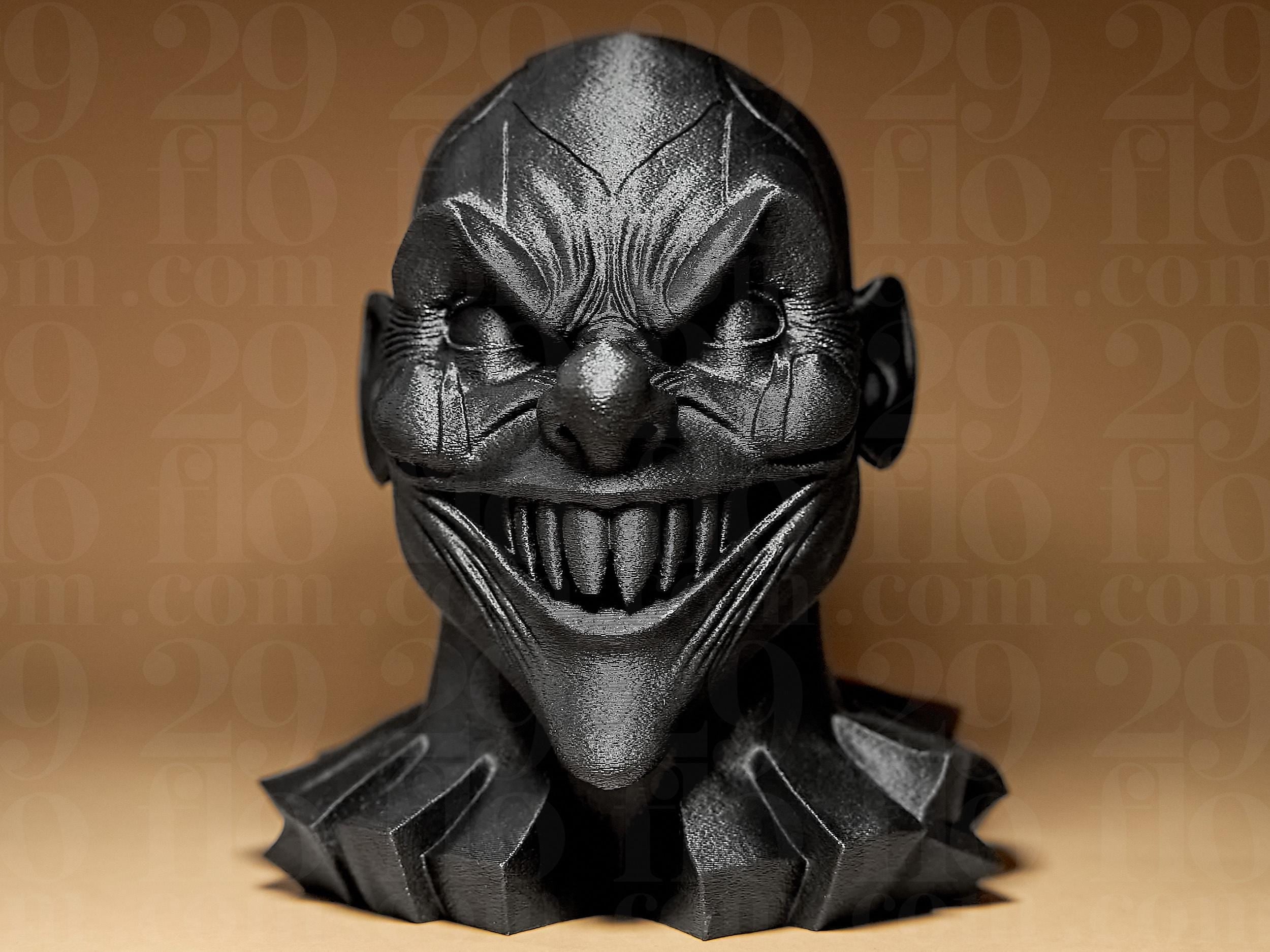 Evil Clown Sculpture – gruselige Horror Clown Figur für Halloween & Sammler Fehn-factory.de