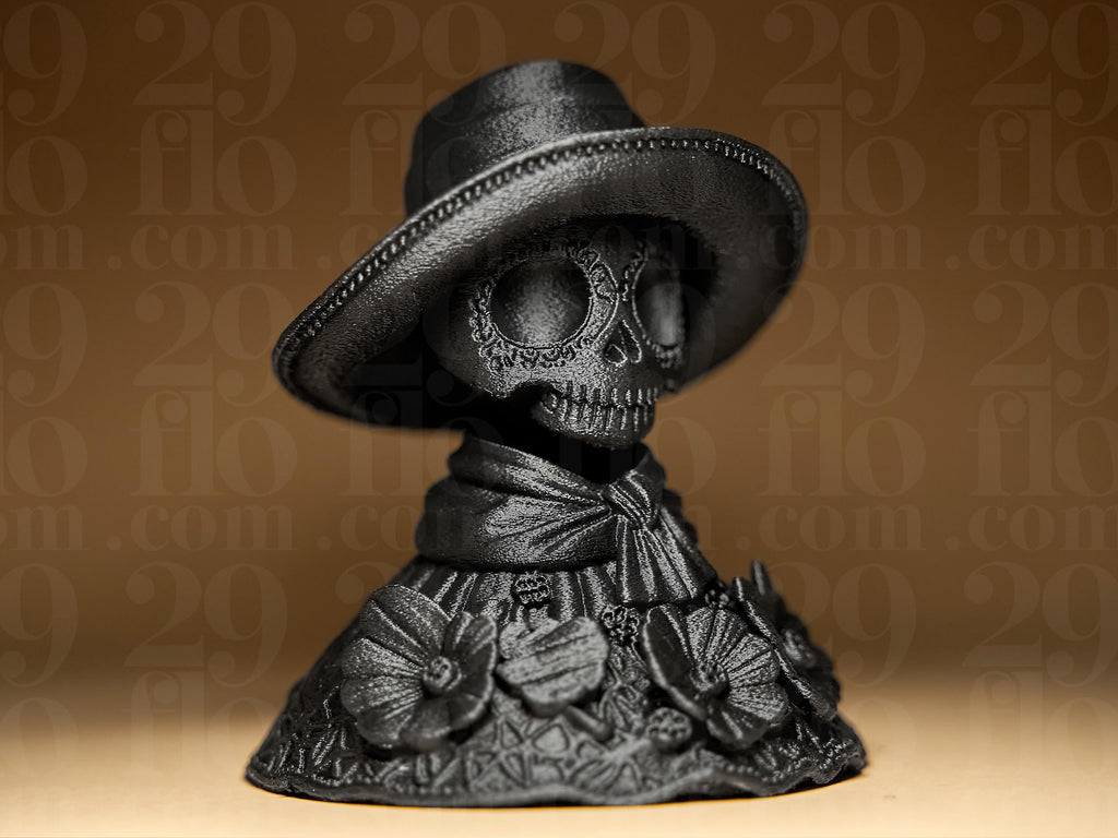 Dia de los Muertos Catrina Figur –  Skelett Puppe – mexikanische Totenkopf Lady – Halloween & Altar Dekoration Fehn-factory.de