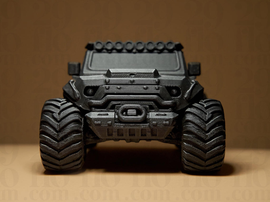 4x4 Off Road Car Model – Black Edition | Modernes Geländewagen-Designobjekt für Sammler und Dekoliebhaber Fehn-factory.de
