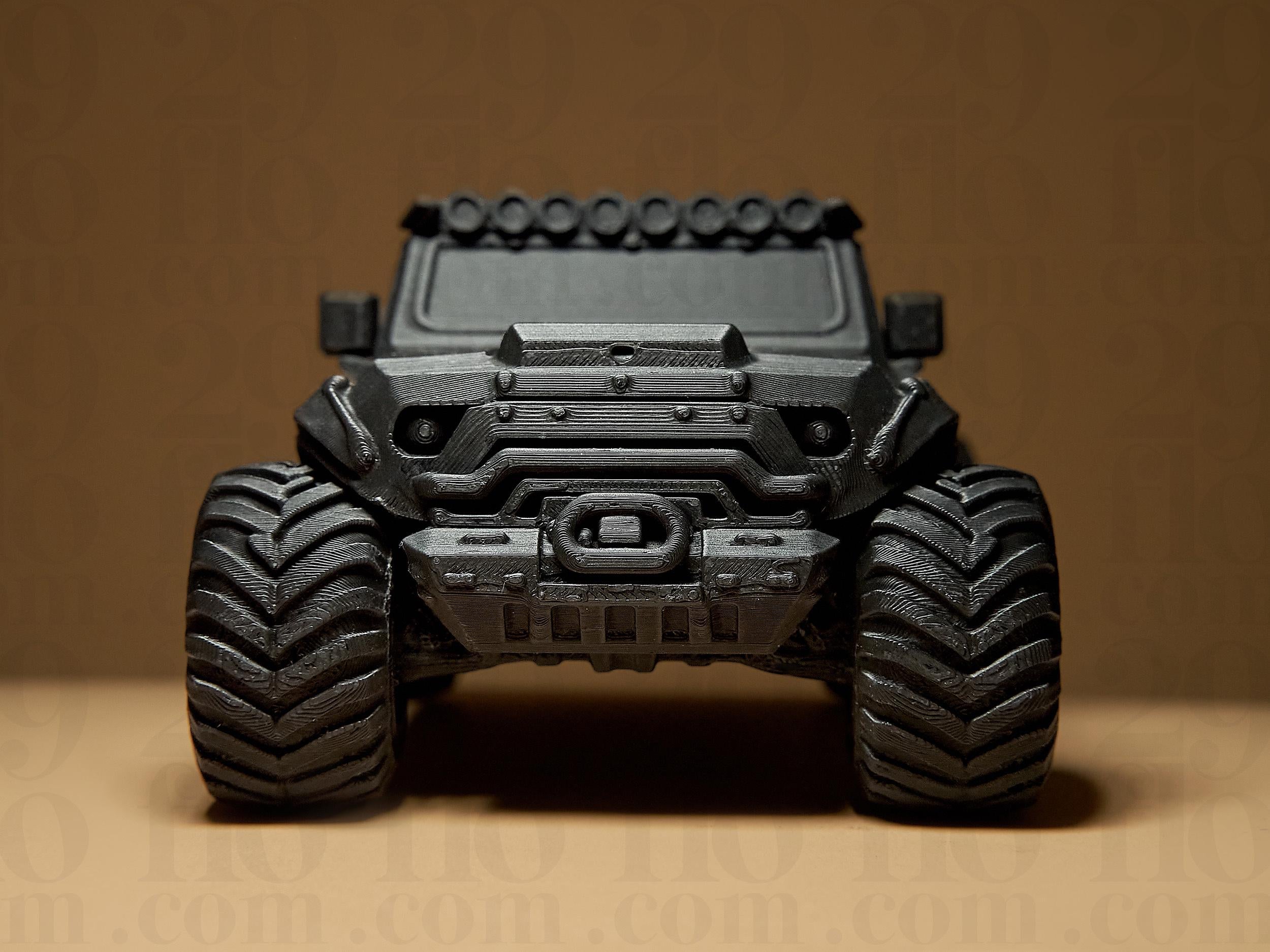 4x4 Off Road Car Model – Black Edition | Modernes Geländewagen-Designobjekt für Sammler und Dekoliebhaber Fehn-factory.de
