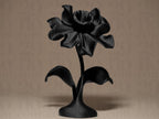Daffodil Decor | Moderne Narzisse Skulptur | Black Edition Designblume für stilvolle Wohnräume Fehn-factory.de