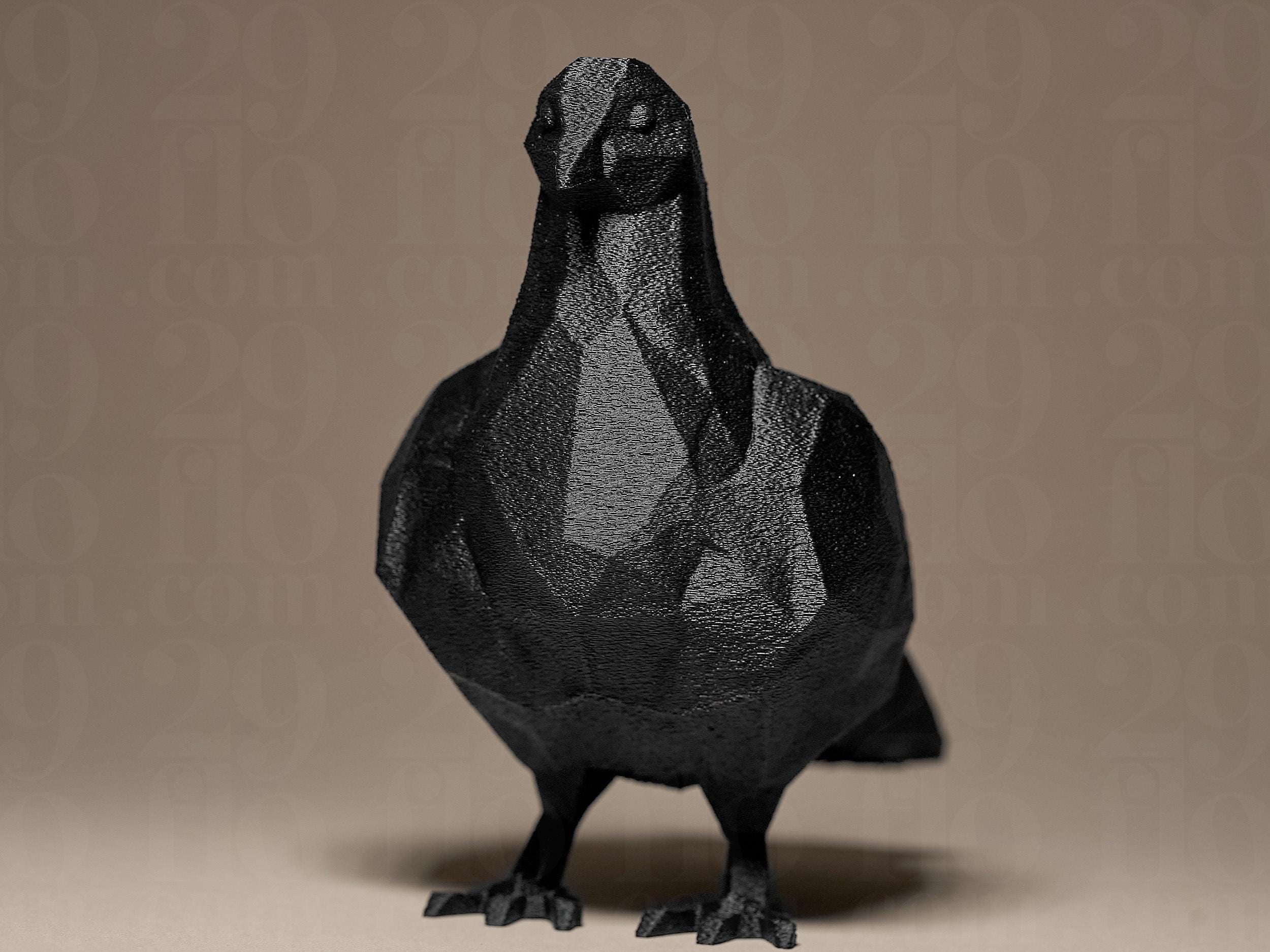 Geometric Pigeon Figurine | Moderne Taube Skulptur | Symbol für Frieden & Freiheit im minimalistischen Design Fehn-factory.de