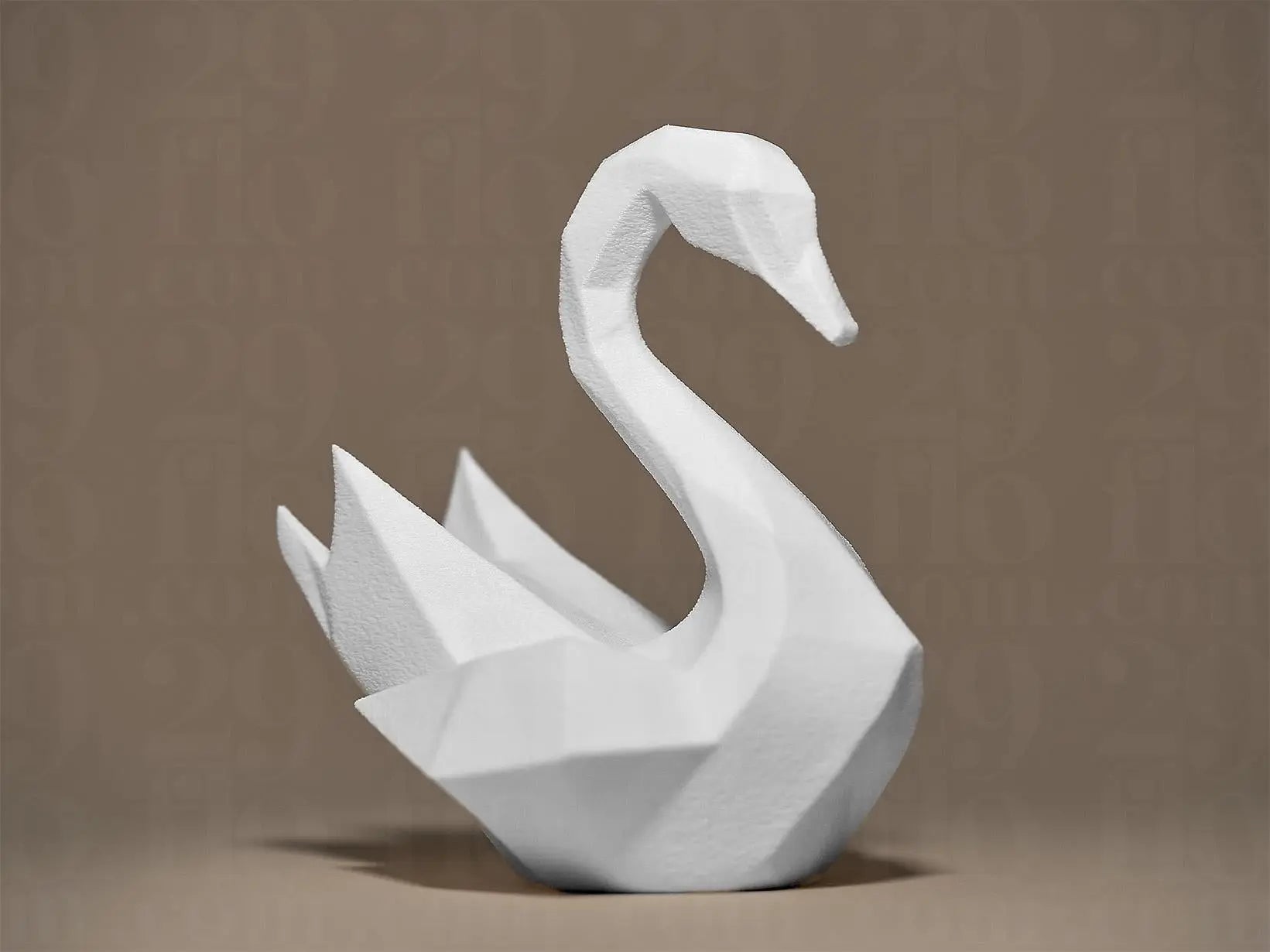 Swan Decor Figurine | Moderner Schwan | Abstrakte Dekofigur in Schwarz oder Weiß Fehn-factory.de