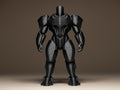 War Robot Figure | Schwarze Mecha-Skulptur | Futuristische Dekofigur für Sammler & Sci-Fi-Fans Fehn-factory.de