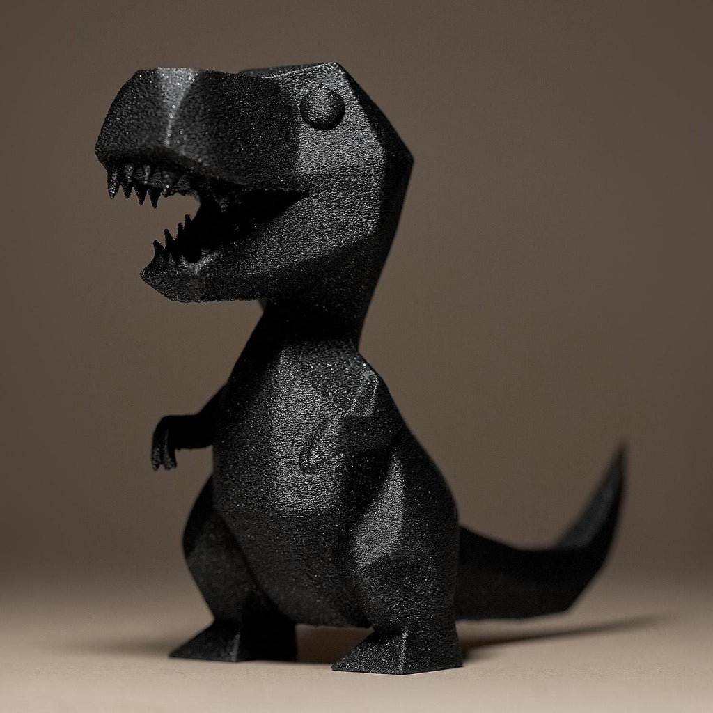 T-Rex Decor Figurine | Low Poly Dinosaurier Deko | Moderne Dino Skulptur | Dark Art
