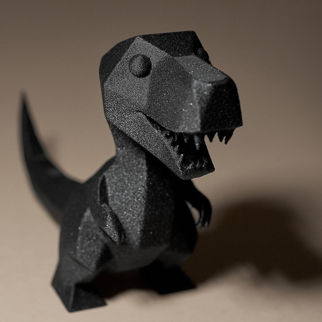T-Rex Decor Figurine | Low Poly Dinosaurier Deko | Moderne Dino Skulptur | Dark Art