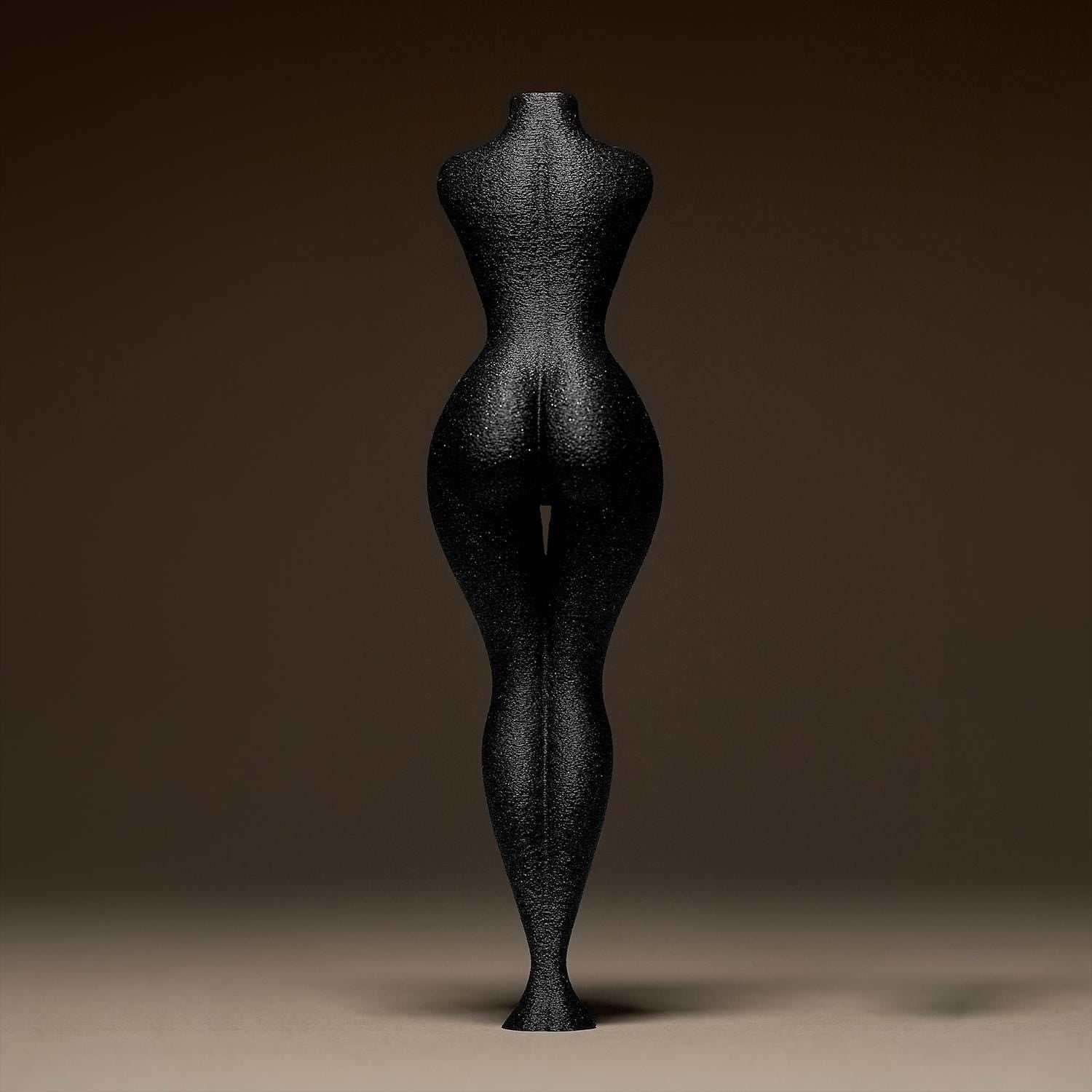 Sensual Woman's Body Sculpture | Weiblicher Körper Torso | Erotik Statue | Dark Art Deko