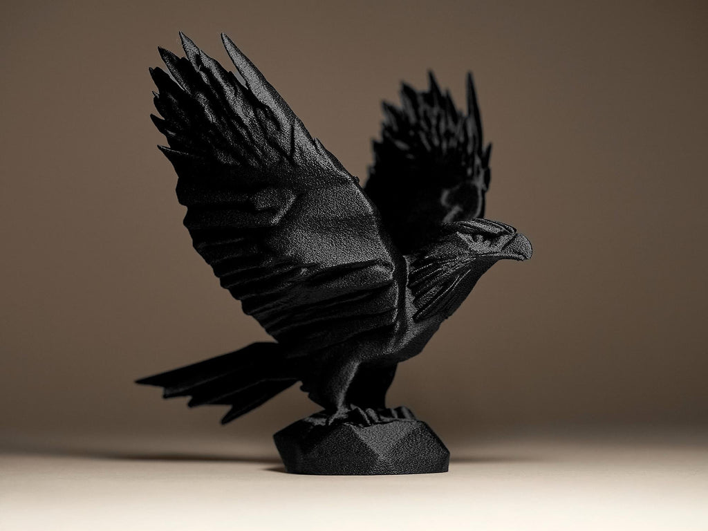 Eagle Decor Statue | Adler Figur Skulptur | Modern Dark Art | Geschenk Sammlerfigur
